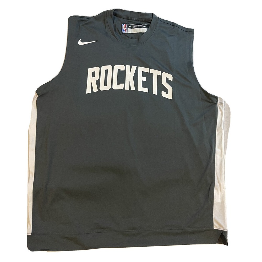 Nike Houston Rocket Dri-Fit Team Issued Shooting Shirt‎ AV0962 Men's Sz XL-Tall
